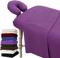 100% Cotton Flannel Sheet Set - Lilac