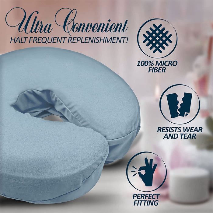 100% Polyester Microfiber Face Rest Cover