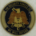 1st Security Operations Wing 1st Security Forces Squadron Air Force Challenge Coin
