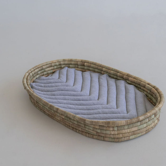 With Grey Marl padding