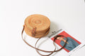 2018 Fashion Round Rattan Butterfly Forest Handmade Bag
