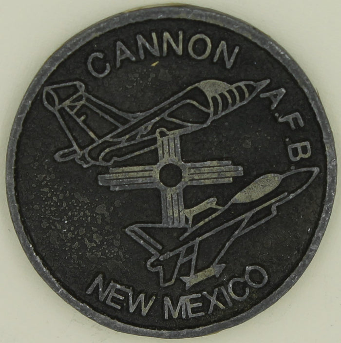 27th Fighter Wing Cannon AFB, NM Air Force Challenge Coin