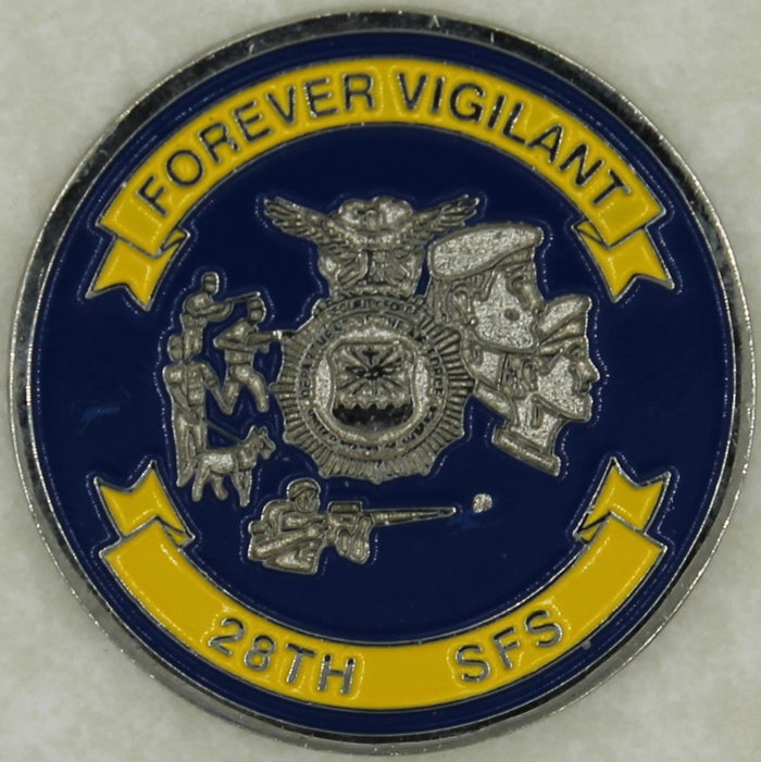 28th Security Forces Sq Ellsworth AFB, SD Air Force Challenge Coin