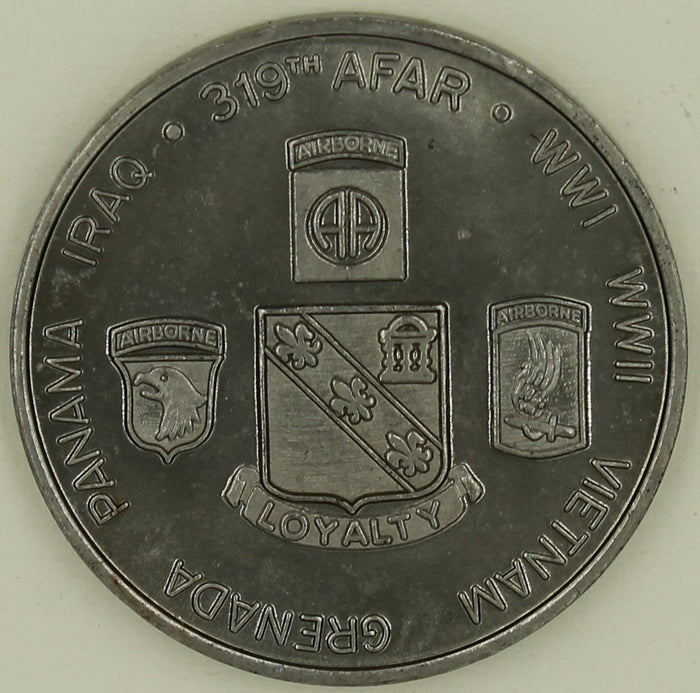319th Field Artillery Regiment Army Challenge Coin