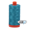 50wt Aurifil Cotton Thread 1,422 yds. - Dark Turquoise #4182