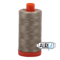 50wt Aurifil Cotton Thread 1,422 yds. - Light Khaki Green #2900