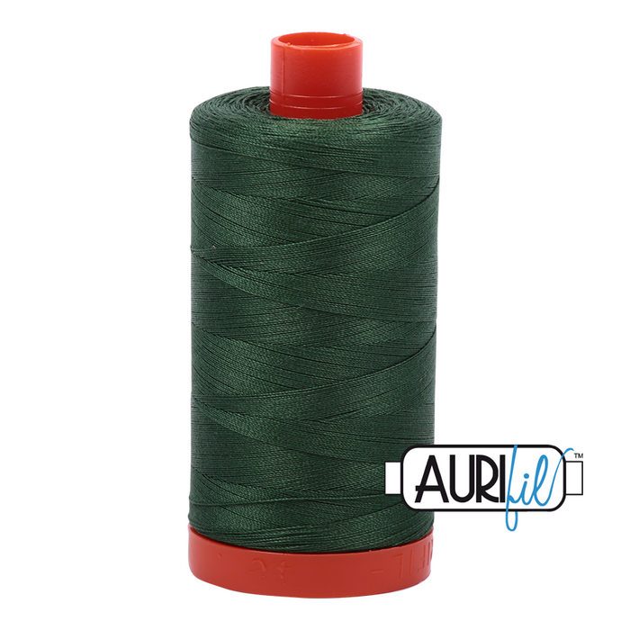 50wt Aurifil Cotton Thread 1,422 yds. - Pine #2892