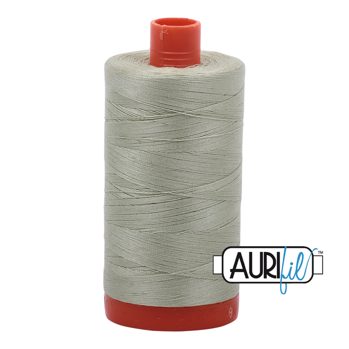 50wt Aurifil Cotton Thread 1,422 yds. - Spearmint #2908