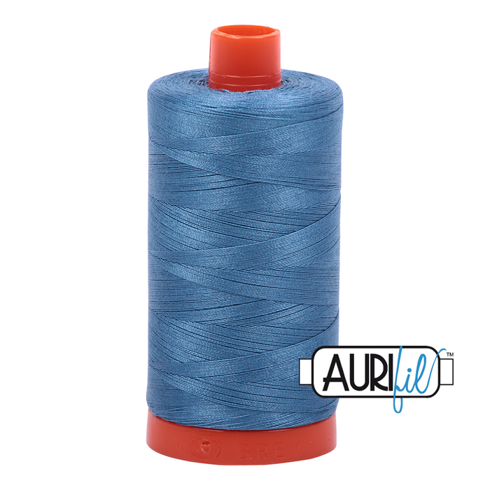 50wt Aurifil Cotton Thread 1,422 yds. - Wedgewood #4140