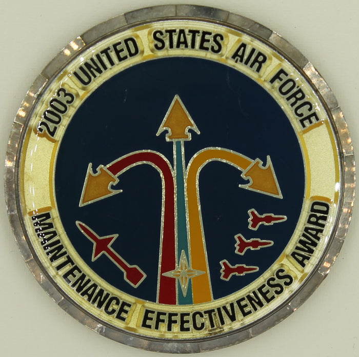 52nd Fighter Wing 52nd Aircraft Maintenance Sq 2003 Air Force Challenge Coin