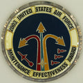 52nd Fighter Wing 52nd Aircraft Maintenance Sq 2003 Air Force Challenge Coin