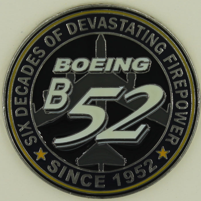 93rd Bomb Squadron B-52 Bomber BUFF Air Force Challenge Coin