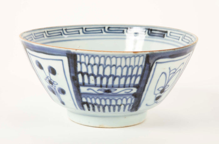 A Collection of Kangxi Blue & White Plates and Bowls