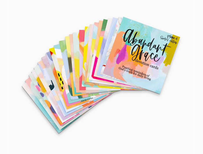 Abundant Grace Devotion Cards Volume 4