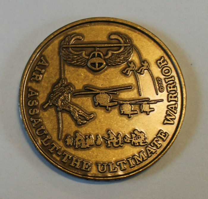 Air Assault - The Ultimate Warrior Army Challenge Coin / 101st Airborne Division 1st/2nd/3rd Brigade Combat Team