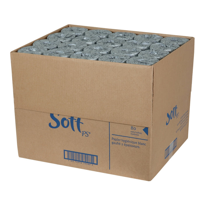 ANGEL SOFT 2-PLY STANDARD ROLL TOILET TISSUE 80 CT