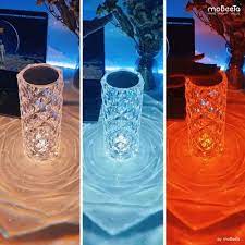 Rose Petals Crystal Lamp - iamlazy.store