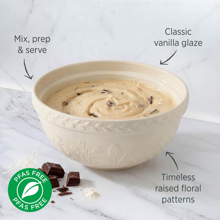 Baking Traditions Mixing Bowl 29 x 14cm 4.5L Vanilla