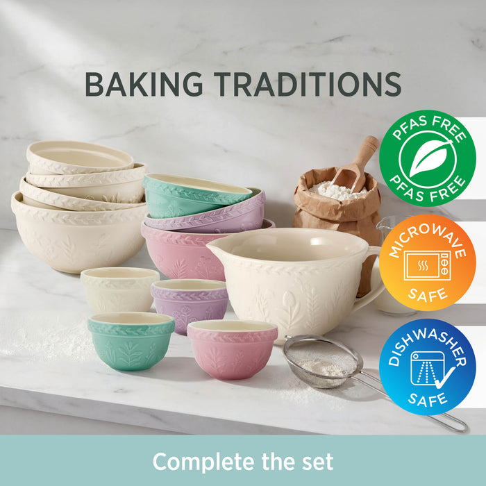 Baking Traditions Mixing Bowl 29 x 14cm 4.5L Vanilla