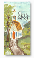 Because He Lives Wrapped Canvas
