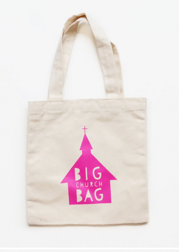 "Big Church Bag" Tote Bag