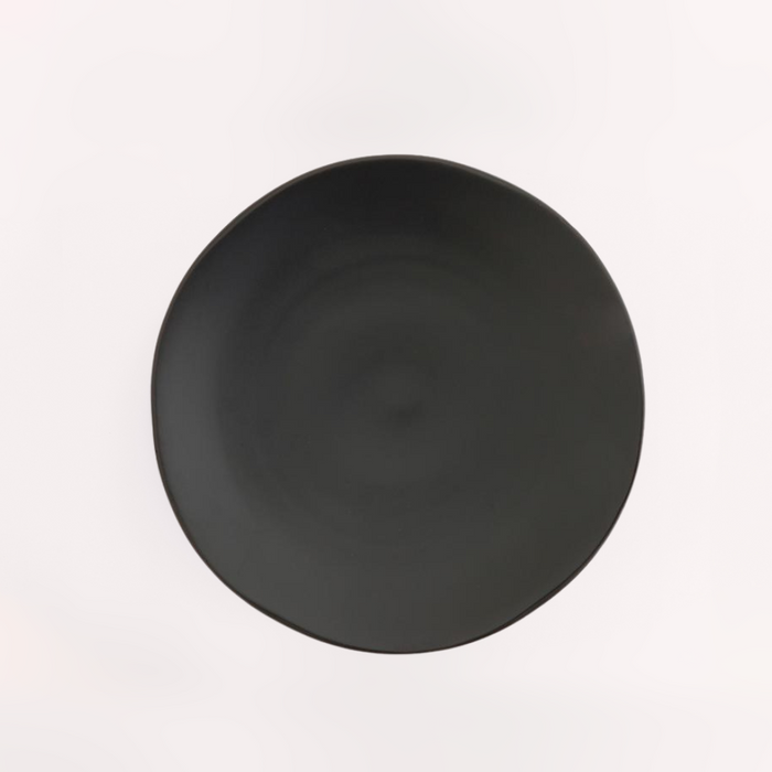 Black Heirloom Charger