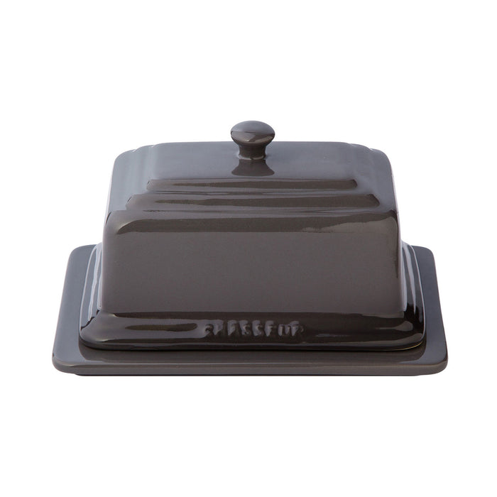 Butter Dish Caviar & Grey