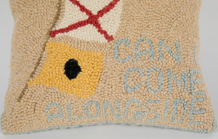 "Can I Come Aboard" Pillow