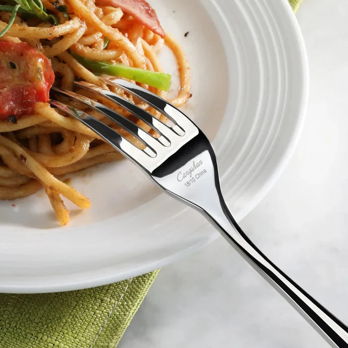 Cangshan Rain II Flatware: Forged Dinner Fork