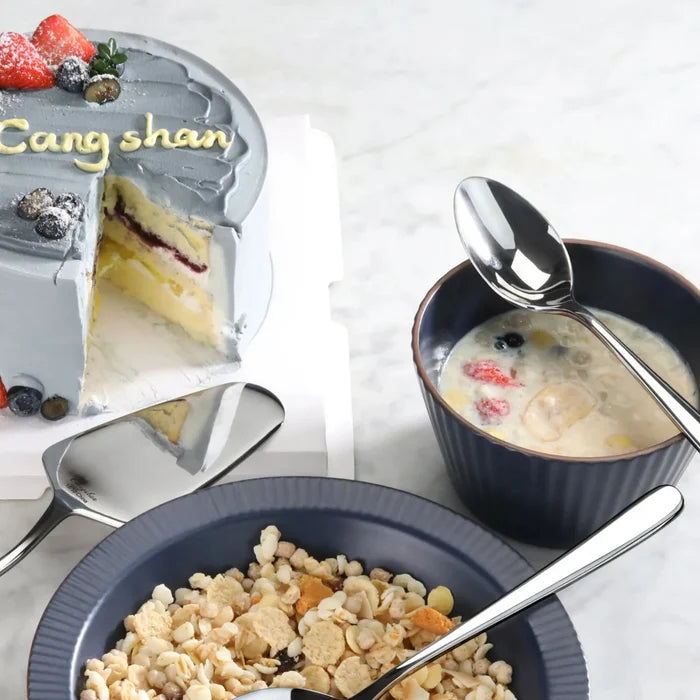 Cangshan Rain II Flatware: Forged Dinner Spoon