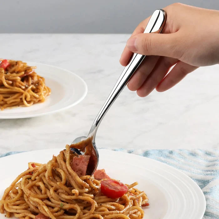 Cangshan Rain II Flatware: Forged Serving Fork