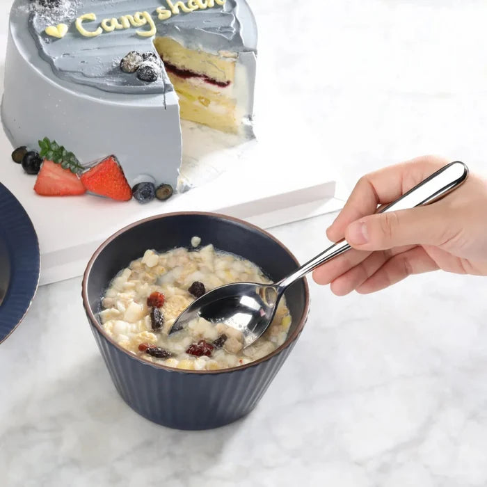 Cangshan Rain II Flatware: Forged Serving Spoon