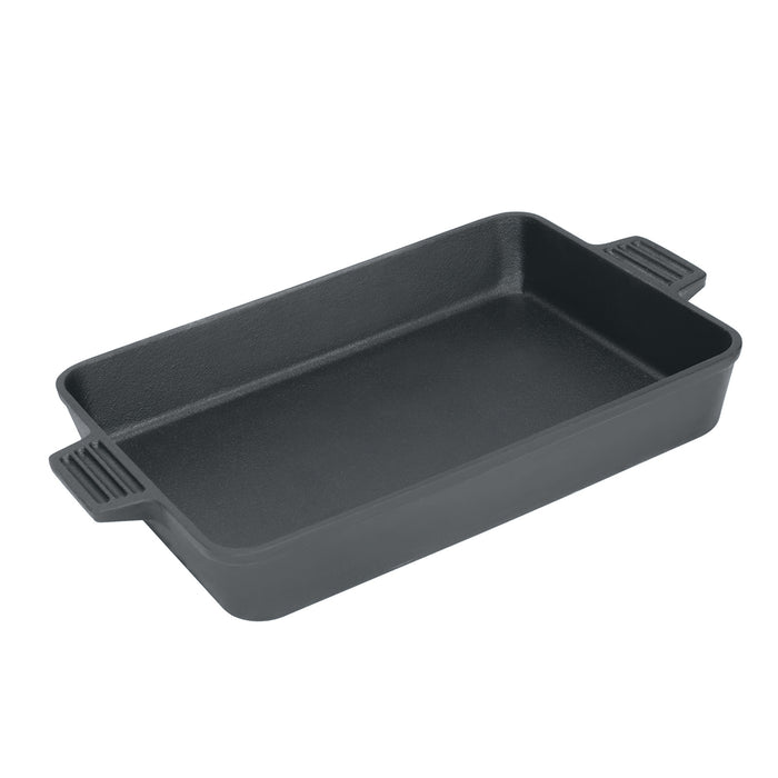 9-in x 13-in Cast Iron Pan on a white background