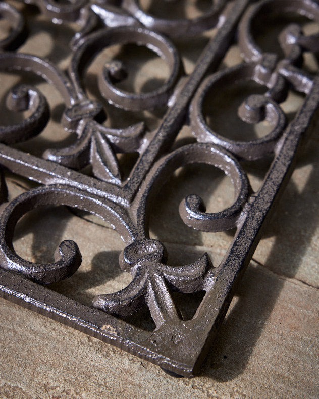 Doormats - Cast Iron Scrolled Ornate Doormat