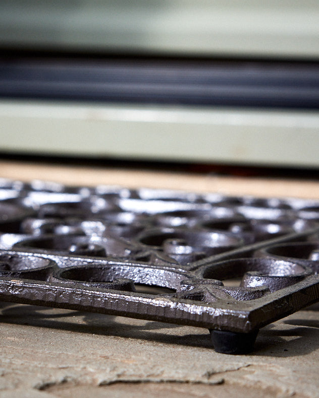 Doormats - Cast Iron Scrolled Ornate Doormat