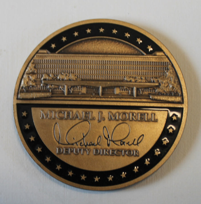 Central Intelligence Agency CIA Deputy Director Michael J. Morrell Challenge Coin
