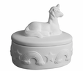 Ceramic Astra the Unicorn Box