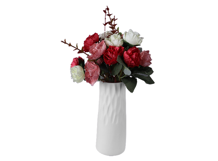 Ceramic Chiseled Vase