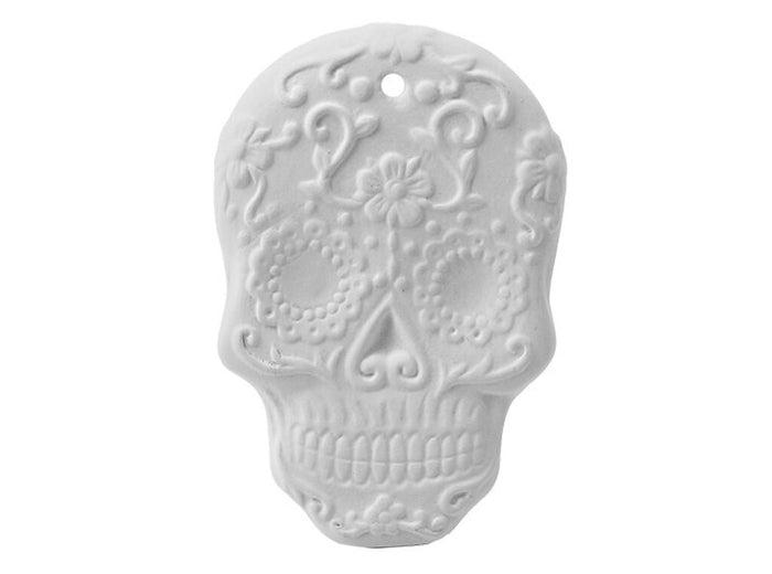 Ceramic Day of the Dead Ornament