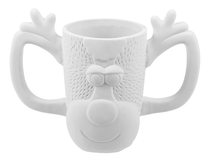 Ceramic Reindeer Mug