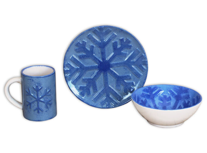 Ceramic Snowflake Mug