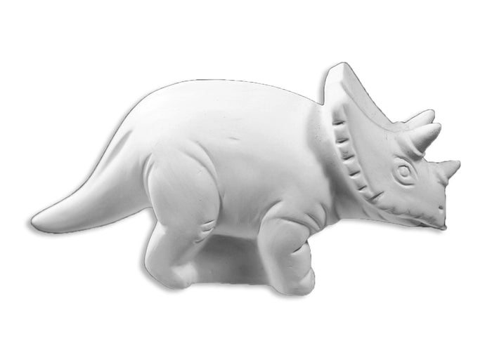 Ceramic Trixie Triceratops