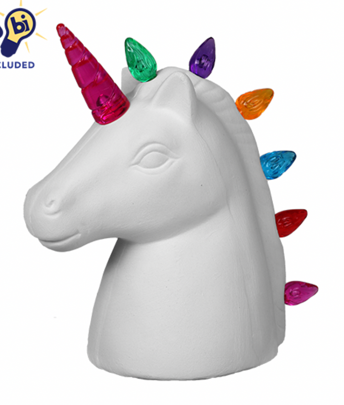 Ceramic Unicorn Night Light