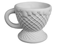 Ceramic Waffle Cone Mug