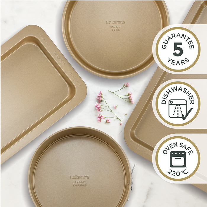 Champagne Gold Texas Muffin Pan 6 Cup