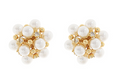 Cluster Pearl Earrings