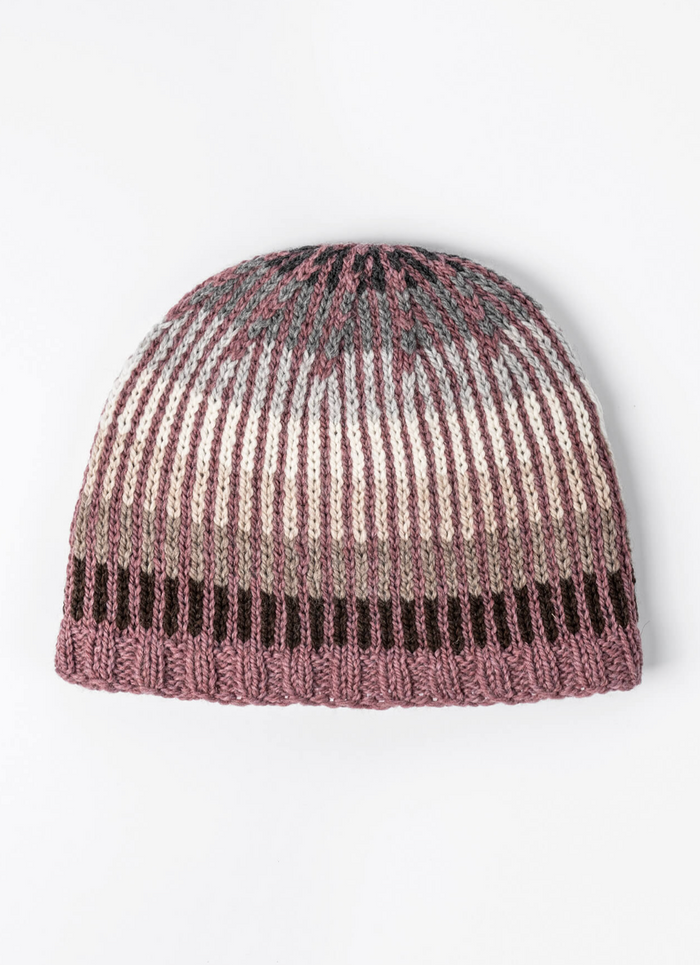 Corning Gradient Trio Hat Pattern