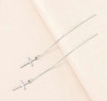 Cross Threaded Earrings