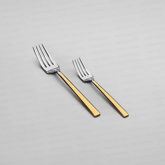 DALYAN GOLD+MIRROR - 89 PIECE - 12 PERSON - BOXED CUTLERY SET