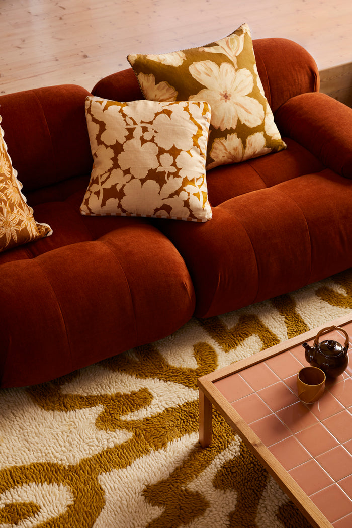 Daphne Mustard Cushion